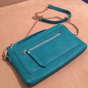 Green handbag